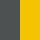 antracit/žlutá