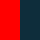 HV červená/námořní modrá