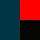 námořní modrá/červená/černá